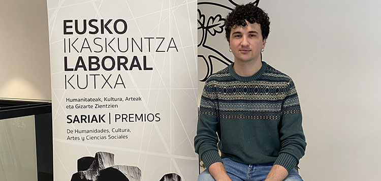 Jon Esnaola Agirre konpositoreak irabazi du Eusko Ikaskuntza-LABORAL Kutxa Gazte Saria 2025