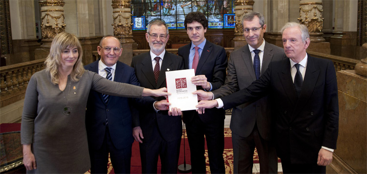 Les députations forales et le gouvernement de Navarre réitèrent leur engagement envers Eusko Ikaskuntza pour son centenaire