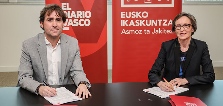 Agreement between Eusko Ikaskuntza and El Diario Vasco