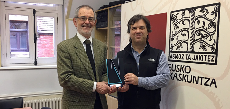 Le centre des études basques de l'université du Nevada (Etats-Unis) remporte le prix Eusko Ikaskuntza ENE