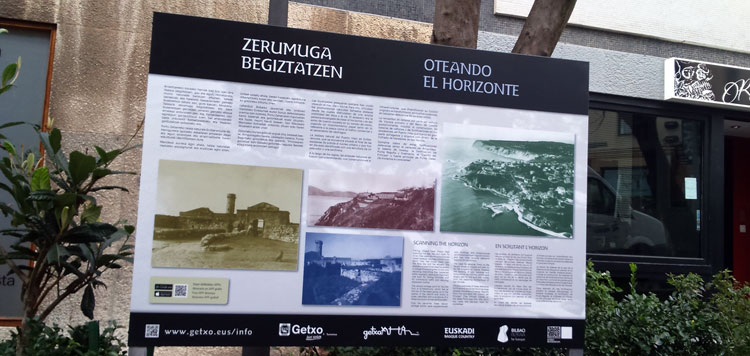 Visualización del patrimonio cultural y marítimo de Getxo