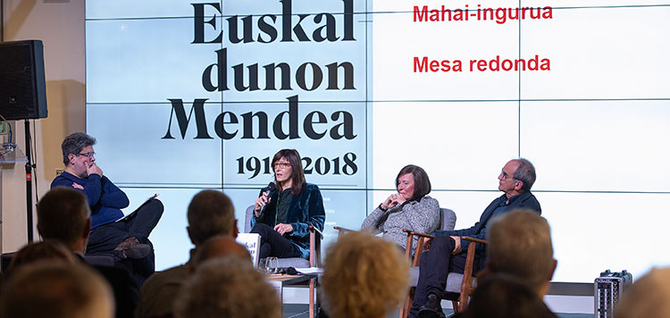'Euskaldunon Mendea, 1918-2018. Eusko Ikaskuntza 100 urte' liburuaren aurkezpena