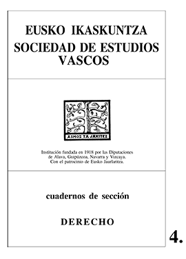 Cuadernos de Sección. Derecho