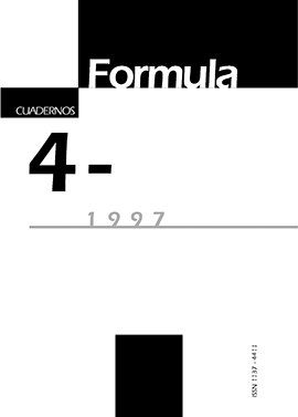 Formula. Cuadernos de ciencias Físico-Químicas y Matemáticas