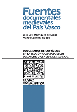 Documentos de Gipuzkoa en la Sección Cámara-Pueblos del Archivo General de Simancas