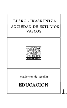 La enseñanza religiosa en el EGB en Guipúzcoa, problemática general y perfil del profesor de religión