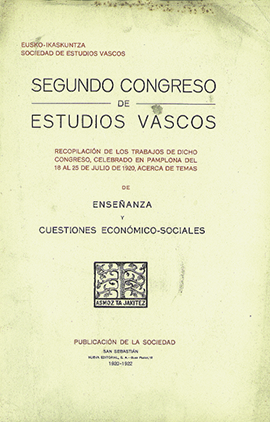 Los seguros sociales en el País Vasco. Forma como pudieran organizarse de modo que se desarrollen con garantías de permanencia y unidad de orientación