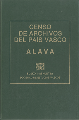 Censo de archivos del País Vasco. Álava