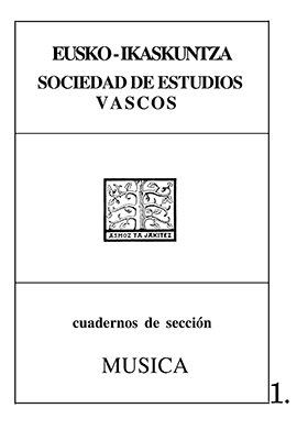 Conclusiones del Seminario sobre la problemática de la música vasca