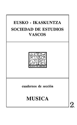 Catálogo de los fondos musicales antiguos de Laguardia (Alava)