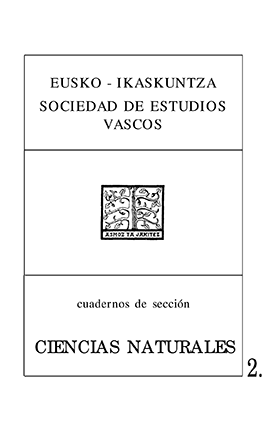 Taxonomía de las lagartijas del género Podarcis en el País Vasco : estudio biométrico