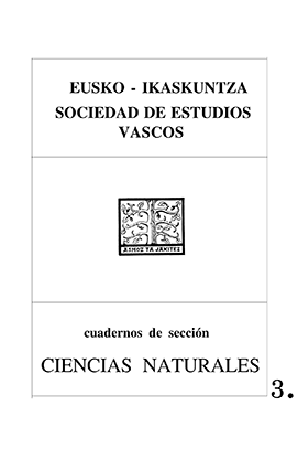 Cuadernos de Sección. Ciencias naturales