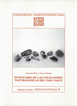 Inventario de las colecciones naturalísticas del País Vasco
