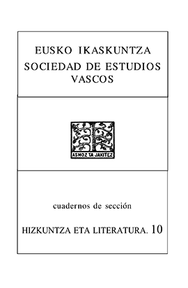 Cuadernos de Sección. Hizkuntza eta Literatura