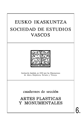 Cuadernos de Sección. Artes Plásticas y Monumentales#006