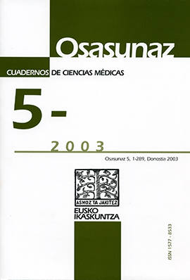 Osasunaz. Cuadernos de Ciencias Médicas