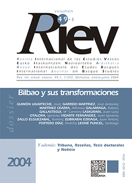 Revista Internacional de los Estudios Vascos. RIEV, 49, 1