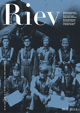Revista Internacional de los Estudios Vascos. RIEV, 56, 2