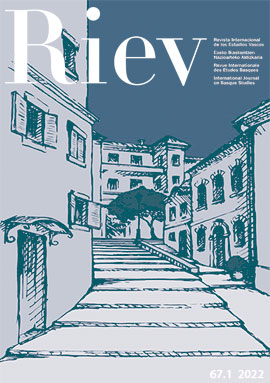 Revista Internacional de los Estudios Vascos. RIEV, 67, 1