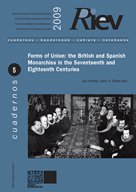 RIEV. Cuadernos, 5. Forms of Union: the British and Spanish Monarchies in the 17th and 18th Centuries