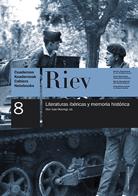 RIEV. Cuadernos, 8. Literaturas ibéricas y memoria histórica