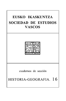 La población en el País Vasco (1900-1930) : evolución, factores de crecimiento y estructura del colectivo social vasco a principios de siglo