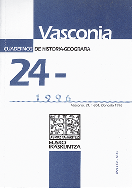 Vasconia. Cuadernos de Historia-Geografía