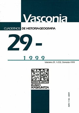 Vasconia. Cuadernos de Historia-Geografia