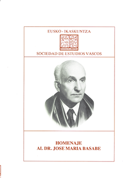 "Jose María Basabe doctoreari omenaldia"