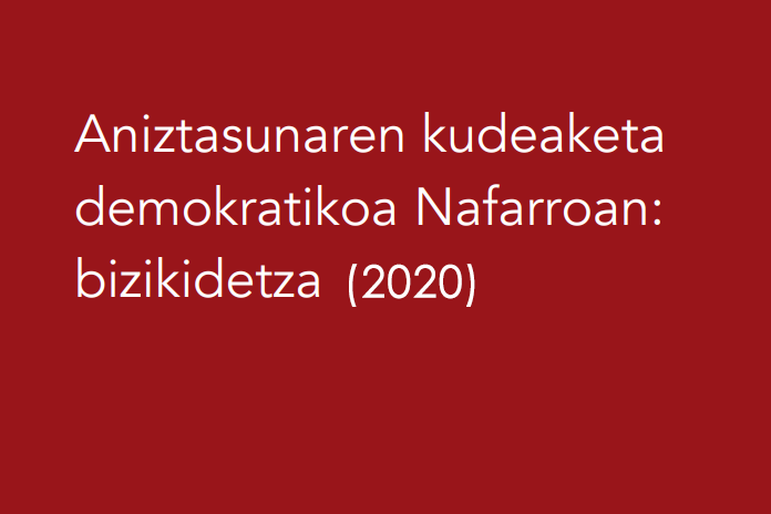 Aniztasunaren kudeaketa demokratikoa Nafarroan: bizikidetza (2020)