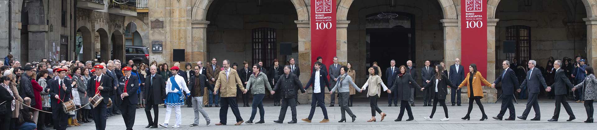 Celebración del Centenario de Eusko Ikaskuntza