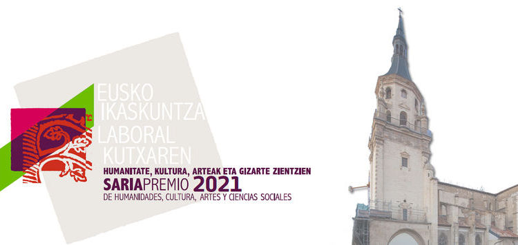 Acto de entrega del Premio Eusko Ikaskuntza - Laboral Kutxa de Humanidades, Cultura, Artes y Ciencias Sociales 2021 y del Gazte Saria
