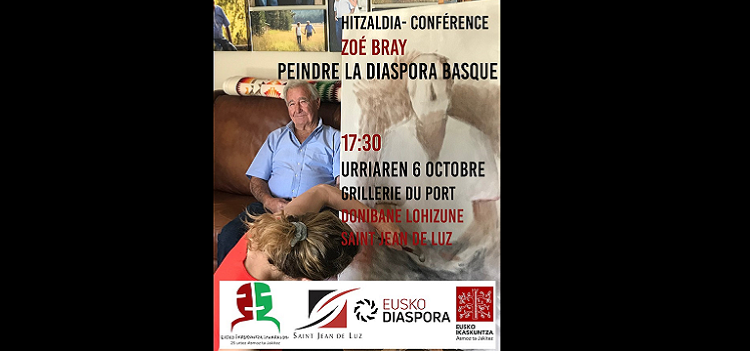 "Euskal diaspora margotzen", Zoe Bray-ren hitzaldia