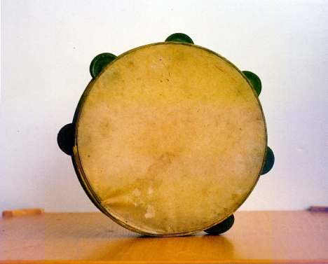 Azpirozko XIX. mendeko panderoa.