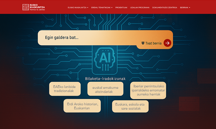 Adimen artifiziala, gure memoriaren zerbitzura