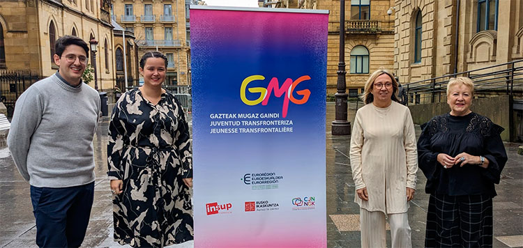 Presentación del programa Gazteak Mugaz Gaindi