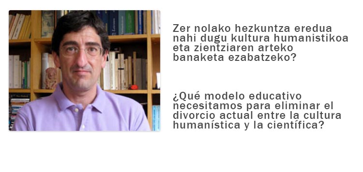 Urteko Galdera 2016: Jos&eacute; Ignacio Galparsoro. Profesor de Historia de la Filosof&iacute;a Contempor&aacute;nea