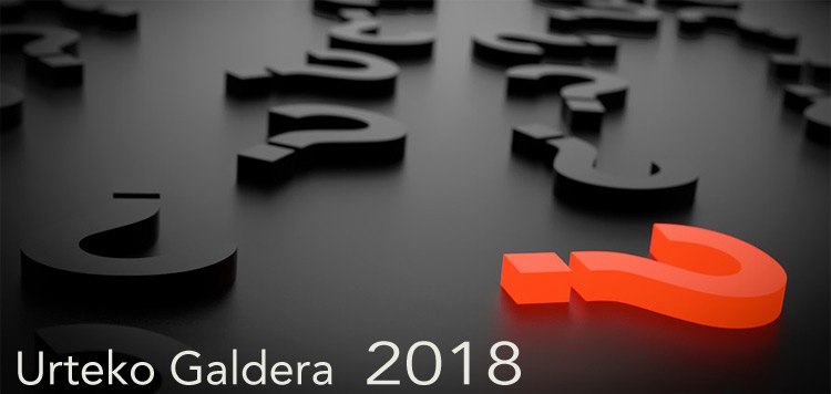 Urteko Galdera 2018: "Euskal Herriaren geroa, zer eta nola?" 