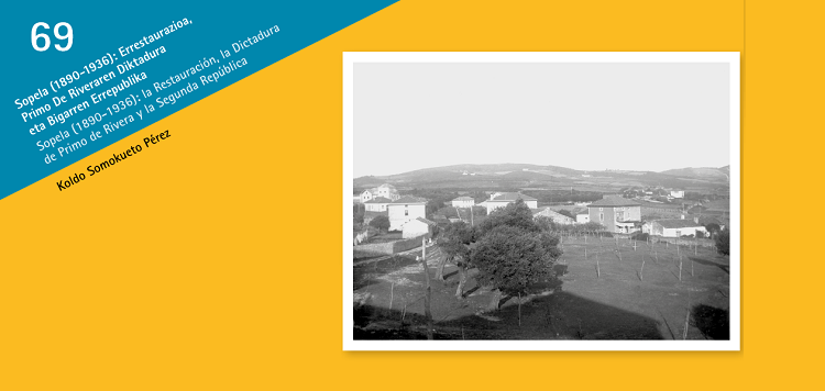 Liburu-aurkezpena: Sopela (1890-1936): Berrezarkuntza, Primo de Riveraren Diktadura eta Bigarren Errepublika
