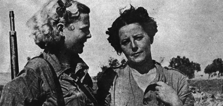 Milicianas. Mujeres republicanas combatientes