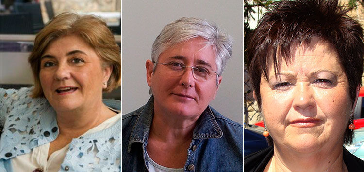 Gurutze Ezkurdia-Arteaga, Karmele Perez Urraza, Begoña Bilbao Bilbao / UPV/EHUko GARAIAN ikerketa taldekideak